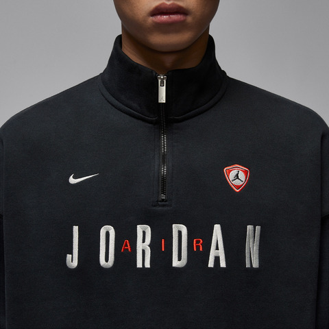 JordanJordan2026男子AS M J FLT GFX FLC QZ针织无帽卫衣IF1817-010