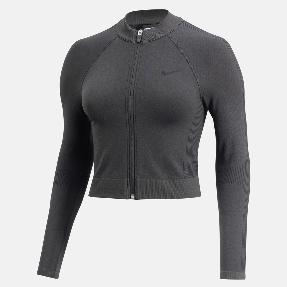 NIKE耐克2026女子AS W NP DF SMLS FZ MIDLAYER针织无帽外套IO4467-070