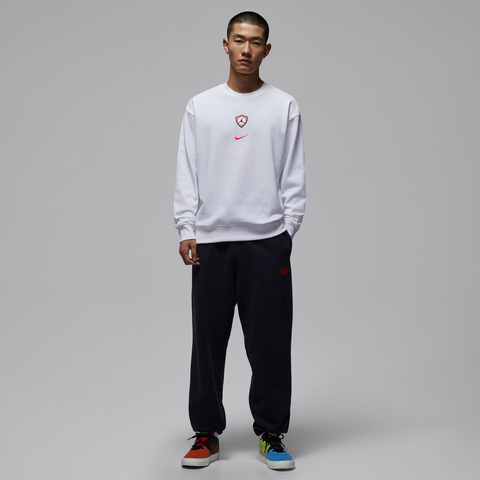 JordanJordan2026男子AS M J FLT FLC CREW NECK LB针织无帽卫衣IQ0539-100