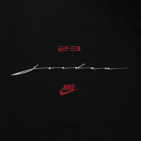 JordanJordan2026男子AS M J FLT SCRIPT BOXY SS CREW针织无领短TIF3015-010