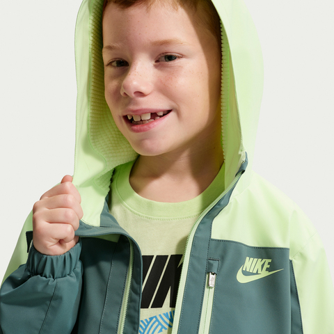 Nike KidsNike Kids2026男小童梭织夹克梭织连帽外套NY2612031PS-001