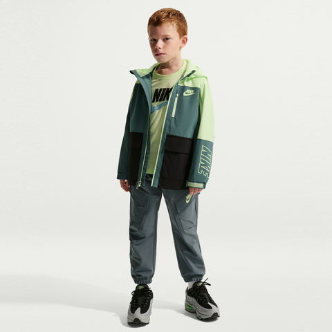 Nike KidsNike Kids2026男小童梭织夹克梭织连帽外套NY2612031PS-001