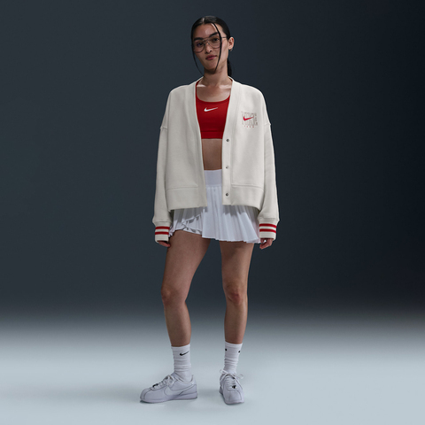 NIKE耐克2026女子AS W NSW PHNX FLC OOS GX CRDGN针织无帽外套HJ0947-133