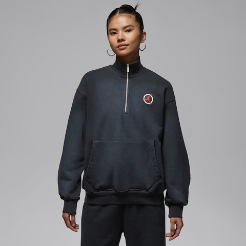 JordanJordan2026女子AS W J FLT CLB FLC QZ针织无帽卫衣IO9532-010