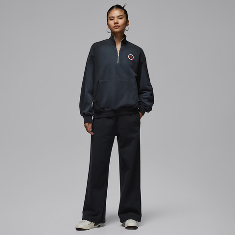 JordanJordan2026女子AS W J FLT CLB FLC QZ针织无帽卫衣IO9532-010