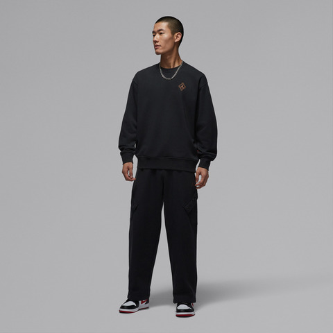 JordanJordan2026男子AS M J FLT FLC CREW CNY针织无帽卫衣IR0113-010