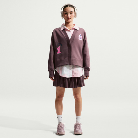NIKE耐克2026女子AS W NSW NNSC FLC OS CRDGN GCE针织无帽外套IQ3944-515