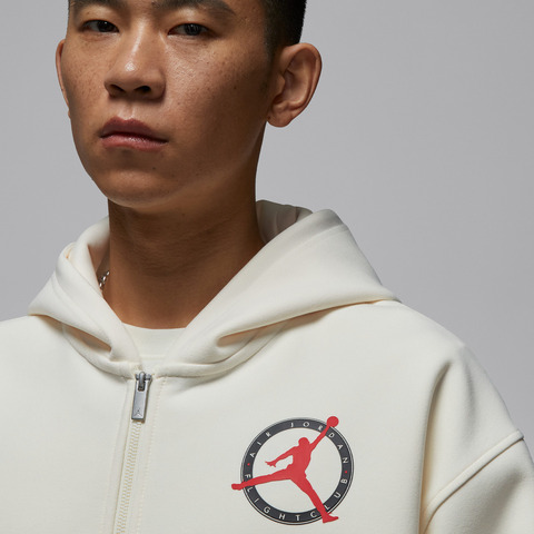 JordanJordan2026男子AS M J FLT CLB KNIT FZ针织连帽外套IF1811-110
