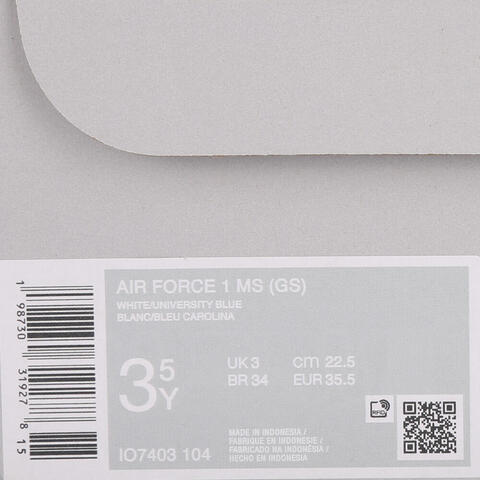 Nike KidsNike Kids2026大童AIR FORCE 1 MS (GS)儿童IO7403-104