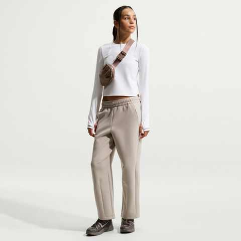 Nike KidsNike Kids2026女大童G NK MAVN DF RIBBED LS TOP针织无领长TIM1761-100