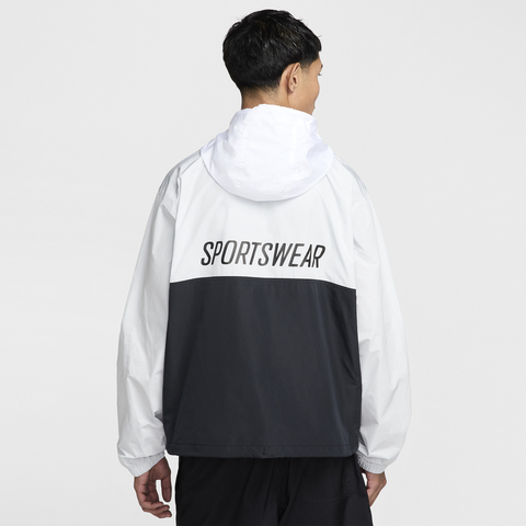 NIKE耐克2026男子AS M NK CLUB MARINA ANRK GFX梭织连帽外套HJ1958-025