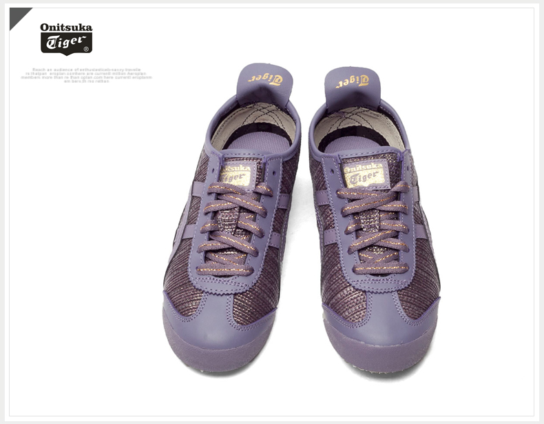 鬼冢虎D5M8N紫色/紫色】Onitsuka Tiger鬼冢虎新款女子MEXICO 66