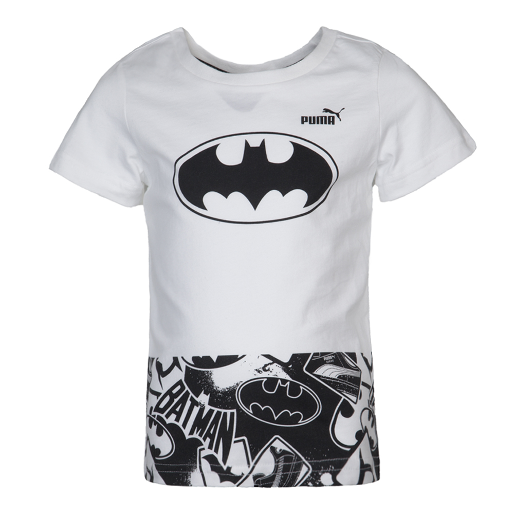 puma彪马 男童batman蝙蝠侠系列style batman tee短袖t恤59407702