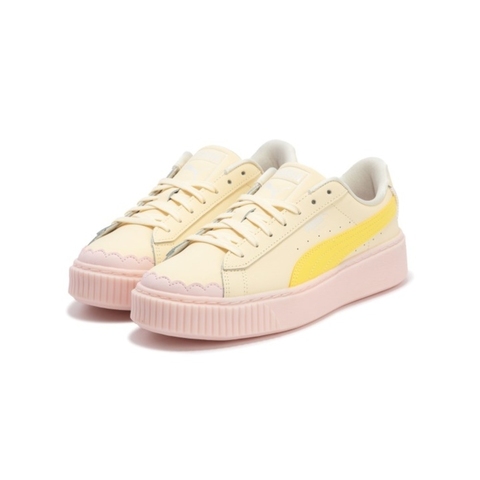 PUMA彪马2024女子Basket Platform Pearl  Wns休闲鞋39891002