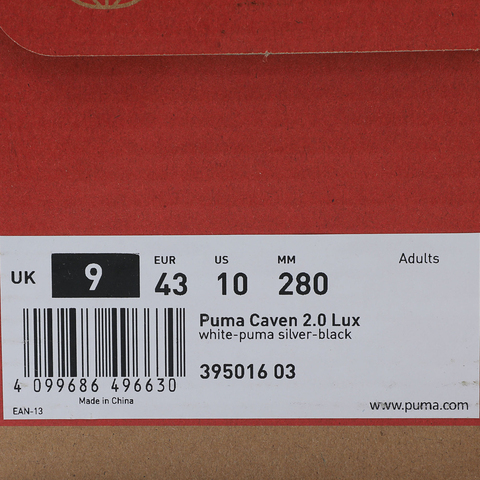 puma彪马2025中性中性-Puma Caven 2.0 Lux-白-银Caven39501603