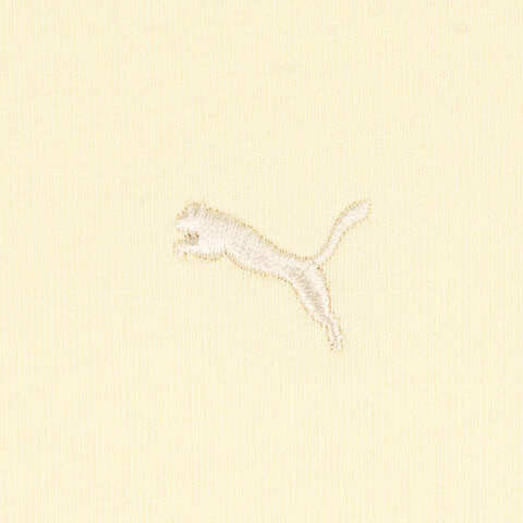 puma彪马2024女子米白针织无领短T63060923