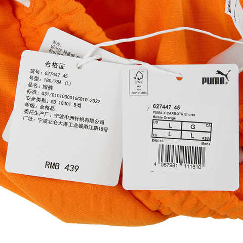 puma彪马2024男子短裤62744745