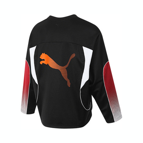 puma彪马2024中性-长袖T恤-黑针织无领长T63108201