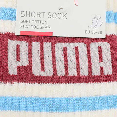 puma彪马2024中性-PUMA UNISEX SHORT SOCK 1P APAC-红-白中袜93540528