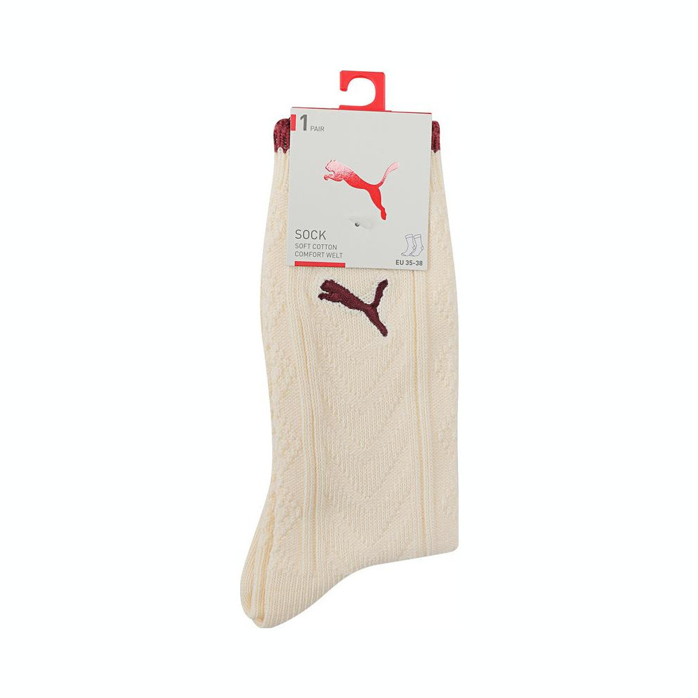 puma彪马2024中性-PUMA UNISEX SOCK 1P APAC-灰白中袜93822605