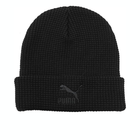 puma彪马2024中性-Classics Mid Fit Beanie-黑针织帽02567701