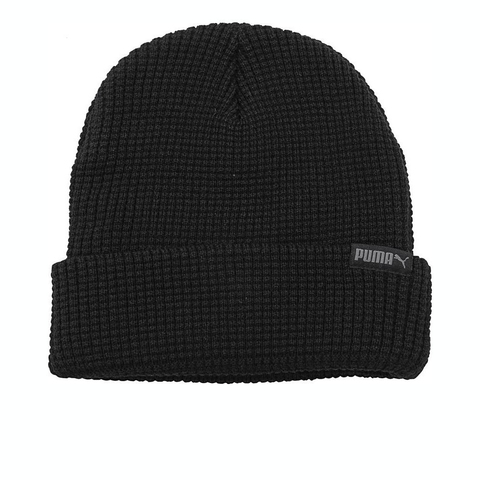 puma彪马2024中性-Classics Mid Fit Beanie-黑针织帽02567701