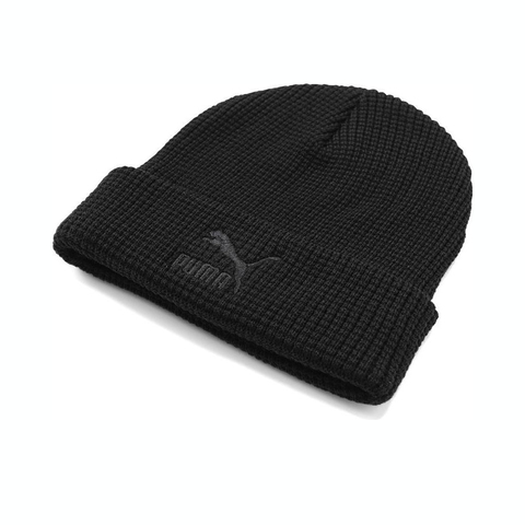 puma彪马2024中性-Classics Mid Fit Beanie-黑针织帽02567701