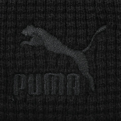 puma彪马2024中性-Classics Mid Fit Beanie-黑针织帽02567701