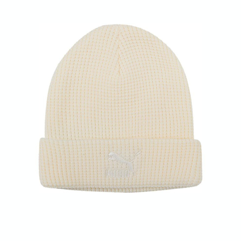 puma彪马2024中性中性-Classics Mid Fit Beanie-米白针织帽02567702