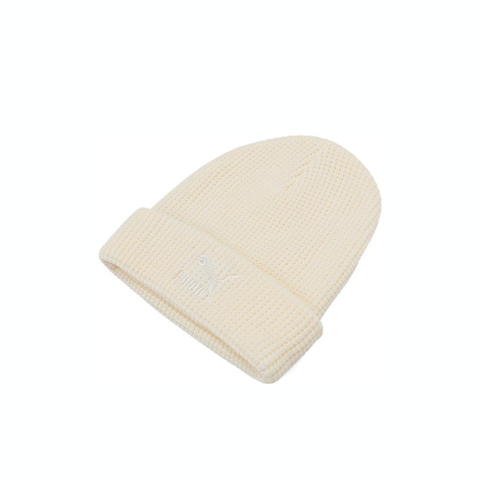 puma彪马2024中性中性-Classics Mid Fit Beanie-米白针织帽02567702