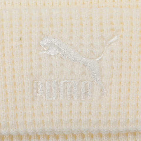 puma彪马2024中性中性-Classics Mid Fit Beanie-米白针织帽02567702