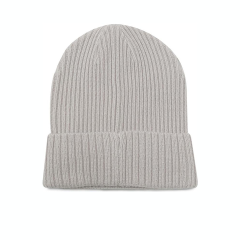 puma彪马2024中性-Ribbed Classic Cuff Beanie-浅灰针织帽02403817