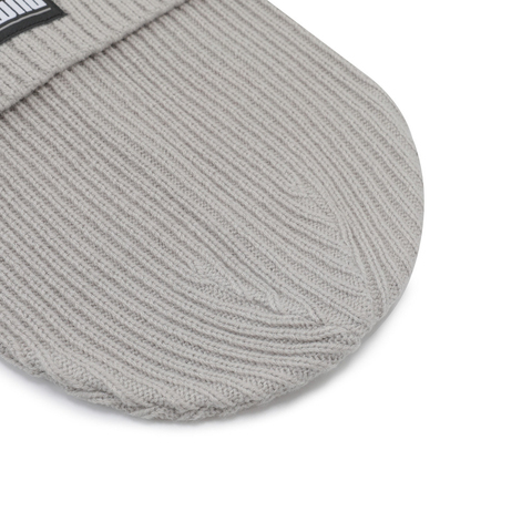 puma彪马2024中性-Ribbed Classic Cuff Beanie-浅灰针织帽02403817