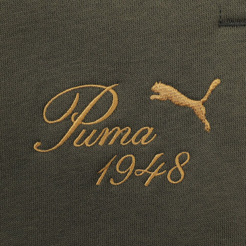 puma彪马2024中性-CLASSICS FAMILY LEGACY Sweatpants FL-深橄榄针织长裤63097370