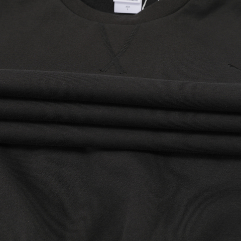 puma彪马2024中性-RETRO REVERIE Crew FL-黑针织无帽卫衣62960401