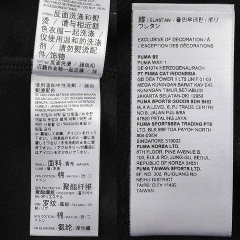 puma彪马2024中性-RETRO REVERIE Crew FL-黑针织无帽卫衣62960401