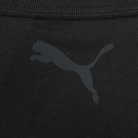puma彪马2024男子-短袖T恤-黑针织无领短T62778801