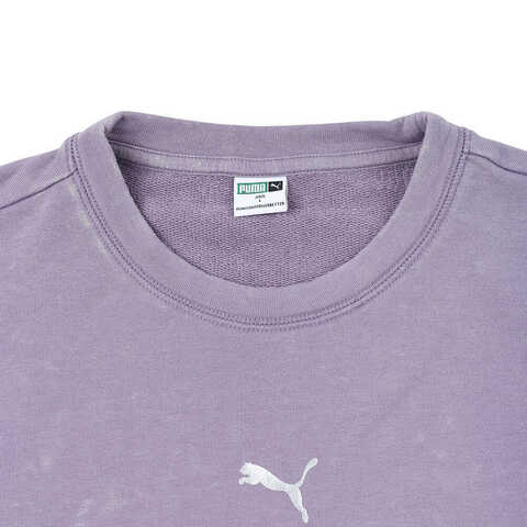 puma彪马2024女子-DARE TO GYM2K Relaxed Washed Crew TR-针织无帽卫衣62905330