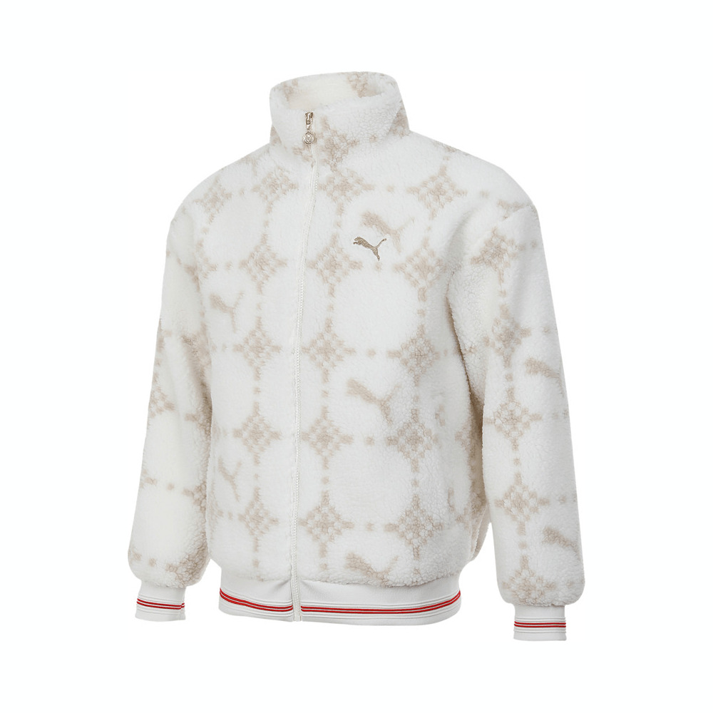 puma彪马2024中性中性-GAME ON Sherpa Jacket-白人造毛绒外套63142192