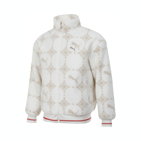 puma彪马2024中性中性-GAME ON Sherpa Jacket-白人造毛绒外套63142192