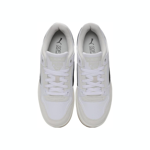 puma彪马2025中性-Rebound Retro SD-彪马白-黑-灰休闲鞋Rebound40021401