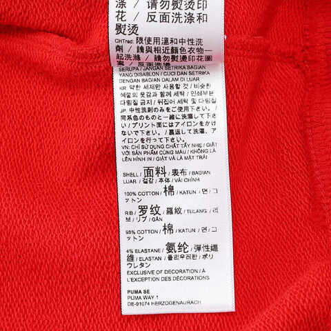 puma彪马2024女子女子-GAME ON Crew TR W-红针织无帽卫衣63142411