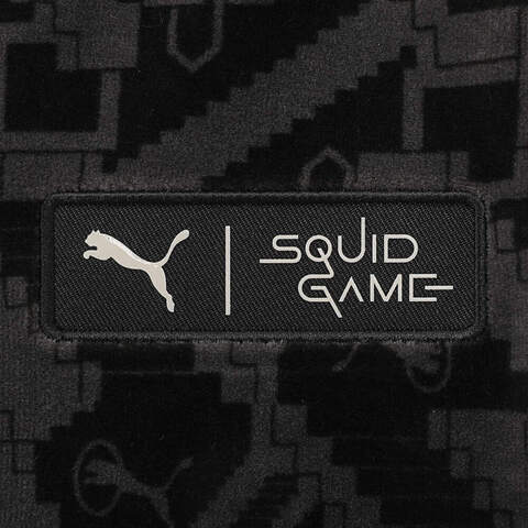 puma彪马2024女子女子-PUMA X SQUID GAME T7 Iconic Straight Track Pants W-黑针织长裤62743301