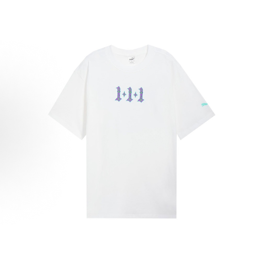 puma彪马2024男子男子-BE YOU TEE- White针织无领短T62774603