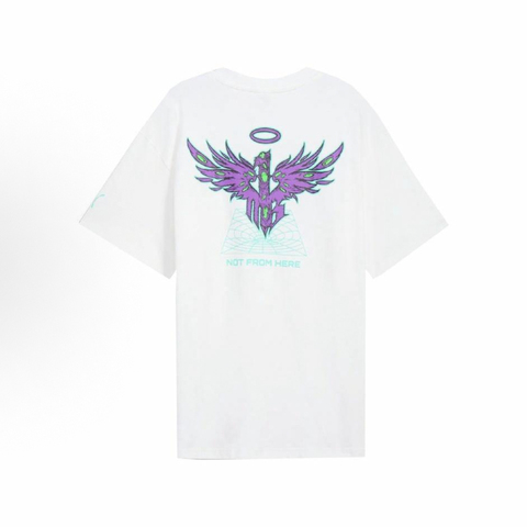 puma彪马2024男子男子-BE YOU TEE- White针织无领短T62774603