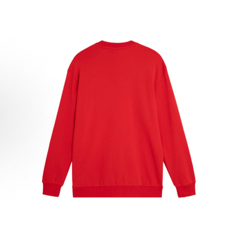 puma彪马2024男子男子-Elevated Crewneck TR M-红色针织无帽卫衣67722211