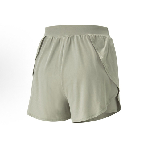 puma彪马2024女子女子-STUDIO FLOW SHORT-桦树绿针织短裤52317590