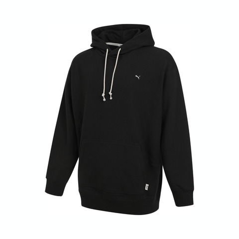 puma彪马2024男子男子-针织卫衣-黑针织连帽卫衣62401101