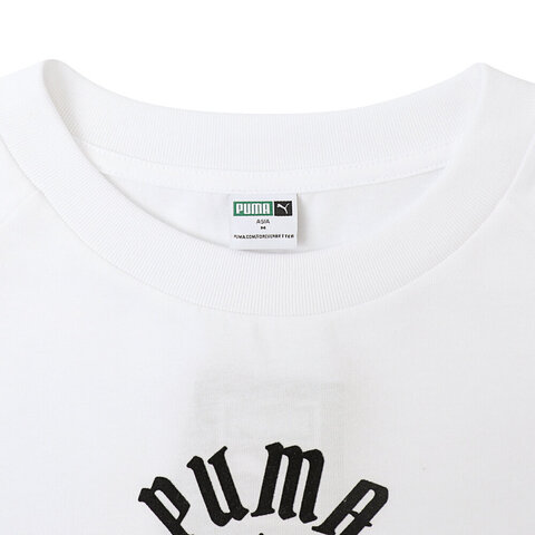 puma彪马2024女子女子-CLASSICS PLAY.PARIS. Rela-彪马白针织无领短T63032502