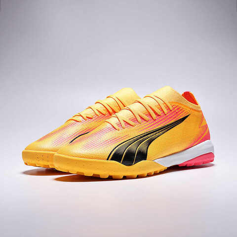 puma彪马2024男子男子-ULTRA MATCH TT-日光黄-黑色-日落红足球其他系列10775703